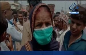 سانگهڙ: بجلي بحال نه ٿيڻ خلاف ڌرڻو