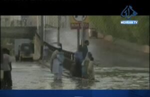 سنڌ ۾ تيز برسات، پاڻي بيهجي ويو