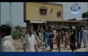 ٽنڊوالهيار: لوڊشيڊنگ خلاف شهرين جو احتجاج