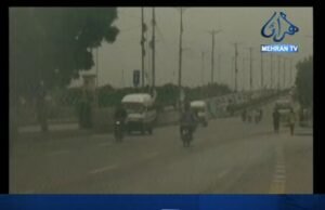 سنڌ جي مختلف شهرن ۾ ٻئي ڏينهن به تيز هوا سان برسات