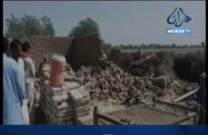 منھڙو: برسات جو پاڻي نيڪال نه خلاف متاثرن جو احتجاج