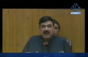 ڪراچي: ريلوي وارو وزير شيخ رشيد