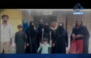 ڪوٽڙي: بااثرن خلاف عورتن جو احتجاجي مظاهرو
