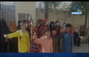 حيدرآباد ۾ گندو ناڪي واسين جو احتجاج
