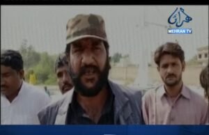 خيرپور: امام بارگاهه جي پلاٽ تي قبضي خلاف احتجاج