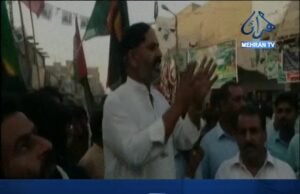 سردار چانڊيو جي گھرن تي ڇاپن خلاف مظاهرا