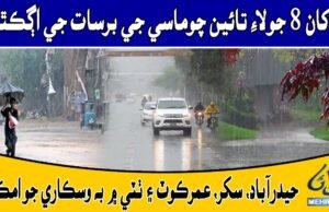 Met Department Predicts First Spell of Monsoon Rains from 3 to 8 July || Mehran TV News || 2023